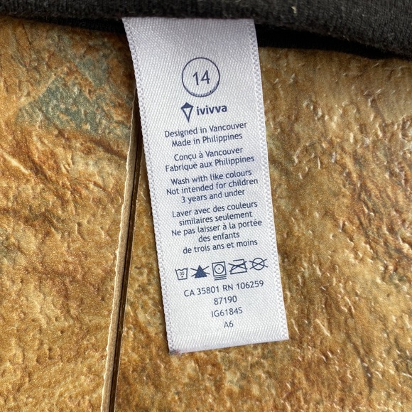 Ivivva Pants Size 14🥰🥰 - Picture 3 of 3